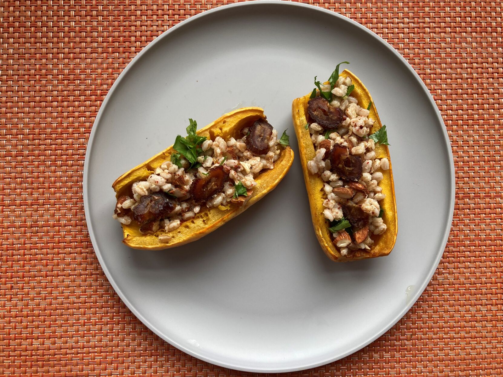 Delicata squash boats